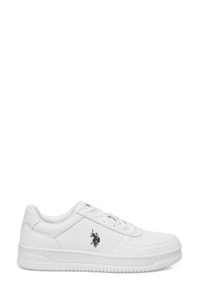 کفش اسنیکر سفید مردانه بند دار U.S. Polo Assn. - کد 894018287