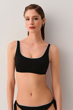 بالاتنه بیکینی مشکی زنانه ساده Suwen - کد 929273099