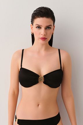 بالاتنه بیکینی مشکی زنانه ساده Suwen - کد 929273035