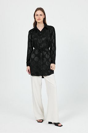 تونیک مشکی زنانه بافتنی Rays - کد 929186544