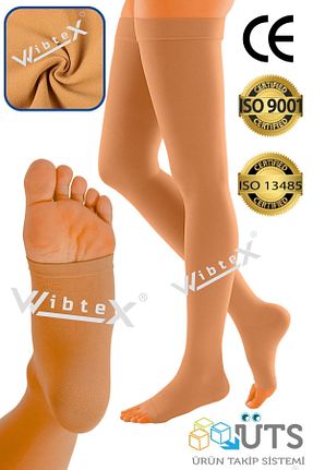 جوراب واریس بژ wibtex - کد 267114081