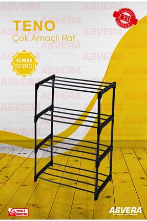 جا کفشی طوسی فلزی Asvera - کد 846973837