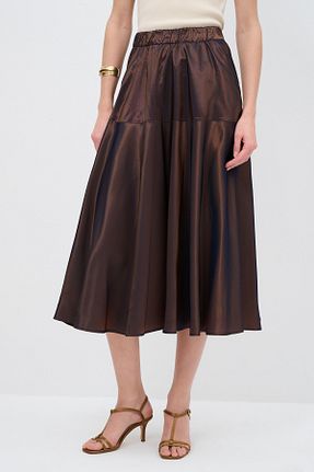 دامن طلائی زنانه ساده adL - کد 929192608