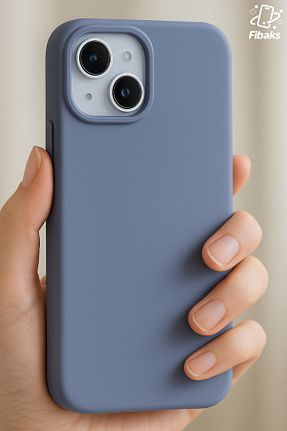 کاور و قاب طوسی iPhone 13 Fibaks - کد 858964791