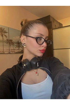 عینک محافظ نور آبی مشکی زنانه 50 LOOKUP - کد 929210519