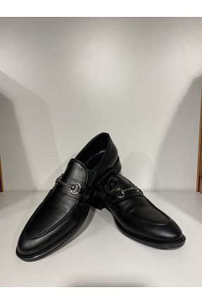 بابت مشکی مردانه چرم مصنوعی BT BABA TERZİ - کد 929301250