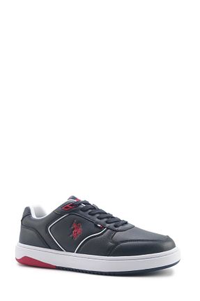 کفش اسنیکر سرمه ای مردانه بند دار U.S. Polo Assn. - کد 904861899