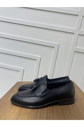 کفش کلاسیک مشکی مردانه چرم خالص BT BABA TERZİ - کد 929301806