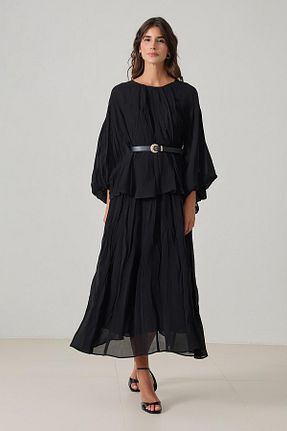 لباس مشکی زنانه بافتنی Setre - کد 929223750
