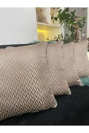 کوسن و روکش کوسن طوسی ساتن Home - کد 929231803