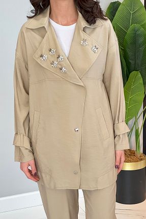 ست بالاتنه و پائین تنه حجاب بژ زنانه رگولار Missemramiss - کد 929235191