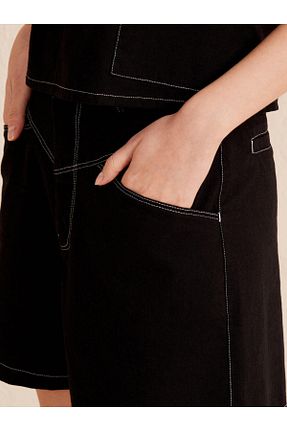 شلوارک و برمودا مشکی زنانه Relaxed Xint - کد 269269039