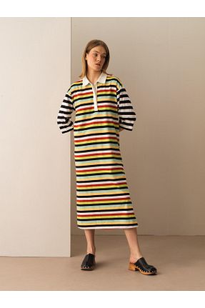 لباس نارنجی زنانه بافتنی Xint - کد 670389061