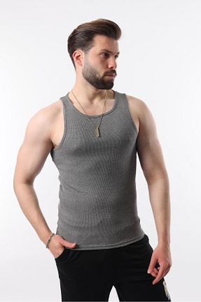 رکابی اسپرت طوسی مردانه پنبه ای Miron - کد 921096296