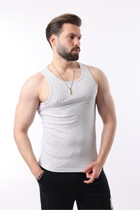 رکابی اسپرت طوسی مردانه پنبه ای Miron - کد 921095764