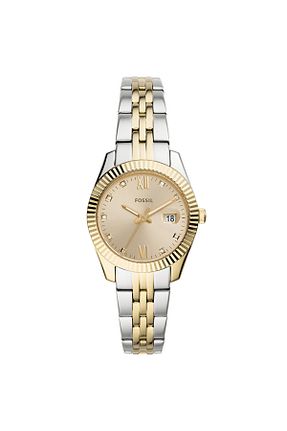ساعت مچی طلائی زنانه 26-30 میلی متر Fossil - کد 108417418