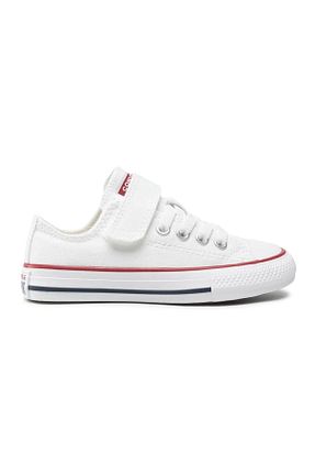 کفش اسنیکر نباتی زنانه بند دار Converse - کد 797799562