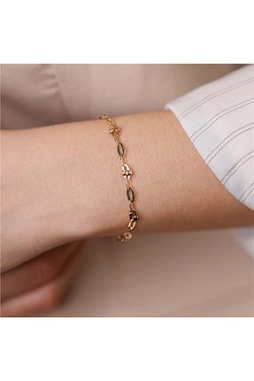 دستبند طلا طلائی زنانه 14 عیار Siena - کد 929440981