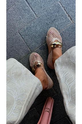 بابت بژ زنانه چرم مصنوعی Eataly Shoes - کد 929273979