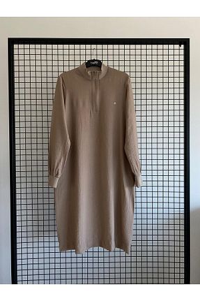 تونیک بژ ویسکون Armine - کد 929285972