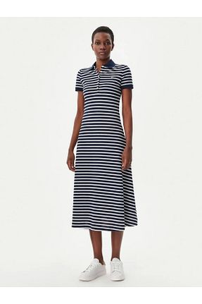 لباس آبی زنانه بافتنی Tommy Jeans - کد 926316297