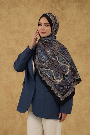 شال مشکی زنانه İpekhan - کد 929273652