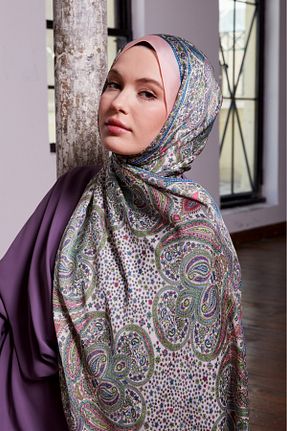 شال صورتی زنانه LuvenSara - کد 928693378