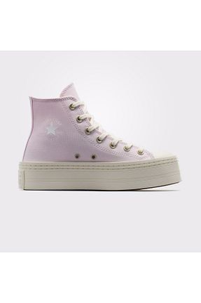 کفش اسنیکر صورتی زنانه بند دار Converse - کد 929295082