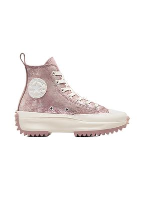 کفش اسنیکر خاکی زنانه بند دار Converse - کد 850662490