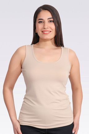 بلوز بژ زنانه ساده TOLGA SARAÇOĞLU - کد 929295842