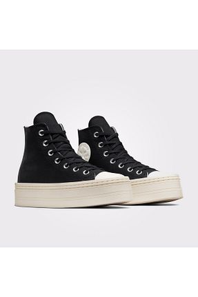 کفش اسنیکر مشکی زنانه بند دار Converse - کد 821222483