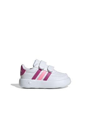 کفش پیاده روی سفید بچه گانه چرم مصنوعی adidas - کد 848795781