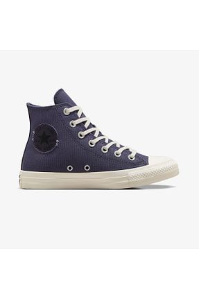 کفش اسنیکر بنفش زنانه بند دار Converse - کد 929302631