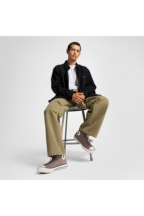 کفش اسنیکر قهوه ای زنانه بند دار Converse - کد 906429495