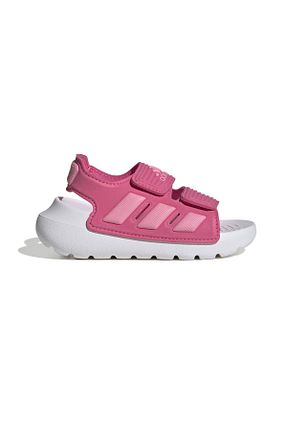 صندل صورتی بچه گانه پاشنه تخت adidas - کد 808419409