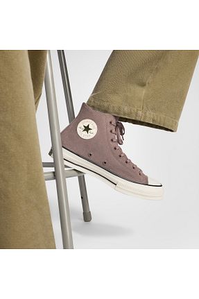 کفش اسنیکر قهوه ای زنانه بند دار Converse - کد 906429495