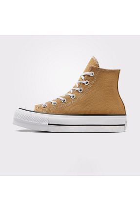 کفش پیاده روی زرد زنانه پارچه ای Converse - کد 871232844