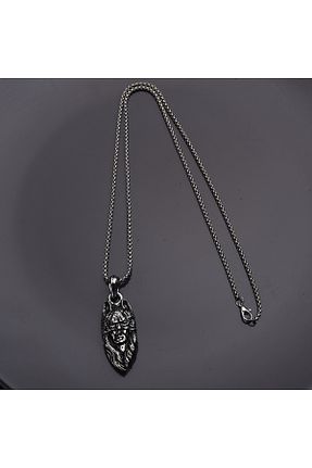 گردنبند استیل ( فولاد ) طوسی استیل (فولاد) idolavm - کد 929302620