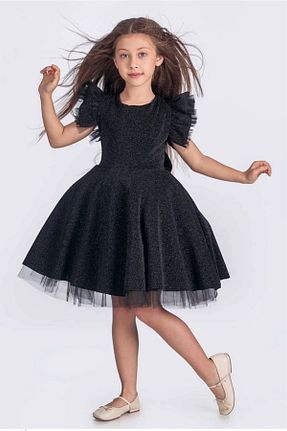 لباس مجلسی و فارغ التحصیلی مشکی بچه گانه پلی استر vestitino - کد 930129720