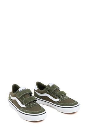 کفش اسنیکر خاکی بچه گانه چرم اصل Vans - کد 928550970