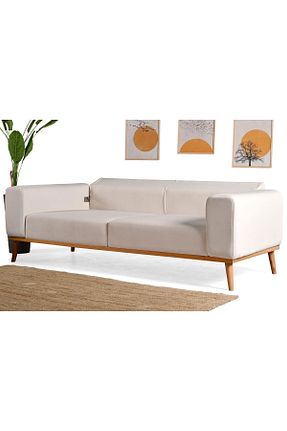 ست مبل سفید 1 + 1 MBHOME - کد 905033609