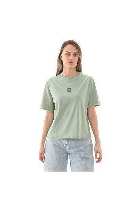 تیشرت سبز زنانه رگولار Timberland - کد 905300913