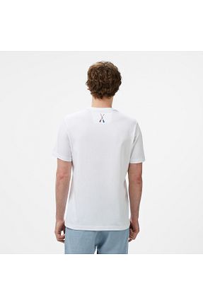 تیشرت سفید مردانه رگولار Nautica - کد 929349929