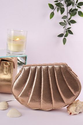 کیف پورتفوی و کلاچ متالیک زنانه چرم مصنوعی weem bag - کد 929349788