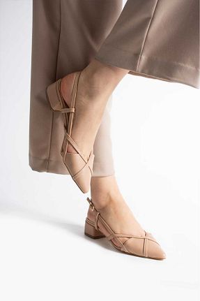 بابت بژ زنانه پارچه ای sensual shoes - کد 929345658