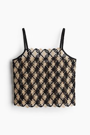 بلوز مشکی زنانه ساده H&M - کد 929579950