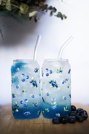 لیوان رنگی شیشه Caga Home - کد 925090990