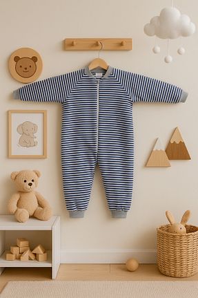 سرهمی آبی بچه گانه Comfort ÖZLEM BEBE - کد 148334855