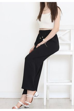 شلوار حجاب مشکی زنانه ویسکون moda zümra - کد 929050843