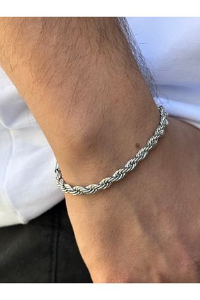 دستبند استیل (فولاد) زنانه استیل (فولاد) Lescho - کد 929403612
